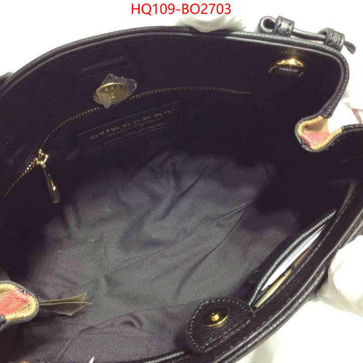 Burberry Bags(4A)-Handbag,replica shop ,ID: BO2703,$: 109USD