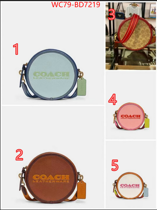 Coach Bags(4A)-Diagonal,cheap replica designer ,ID: BD7219,$: 79USD