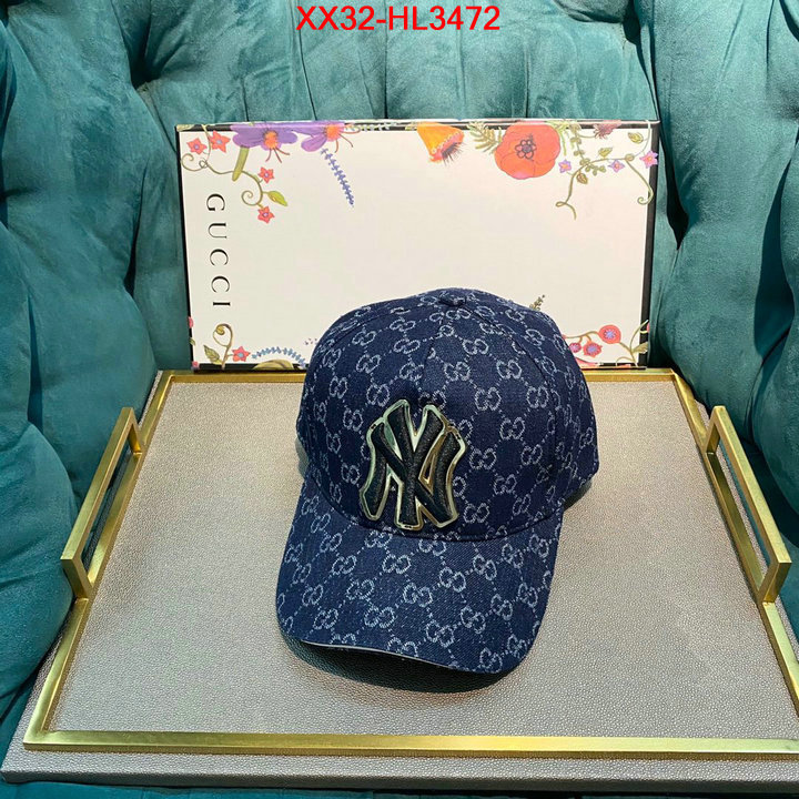 Cap (Hat)-Gucci,aaaaa+ quality replica , ID: HL3472,$: 32USD