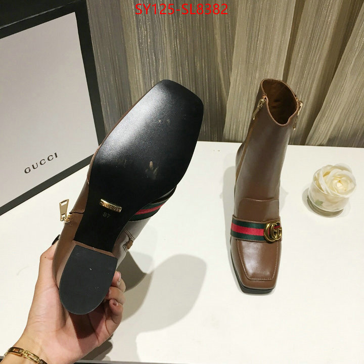 Women Shoes-Gucci,the best quality replica , ID: SL8382,$: 125USD