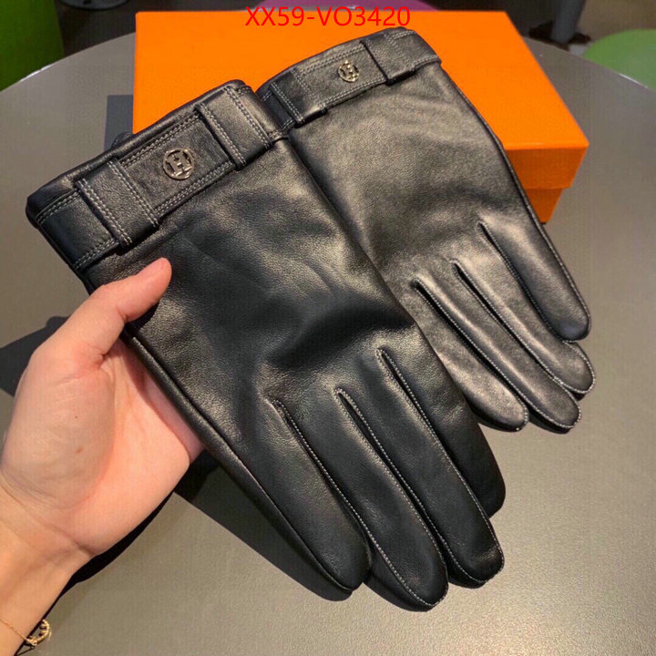 Gloves-Hermes,top grade , ID: VO3420,$: 59USD