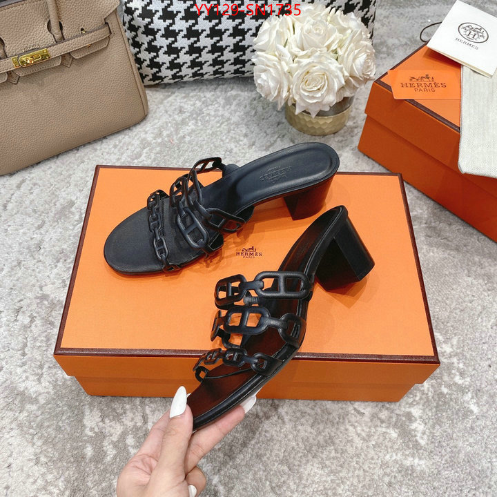Women Shoes-Hermes,best quality replica , ID: SN1735,$: 129USD