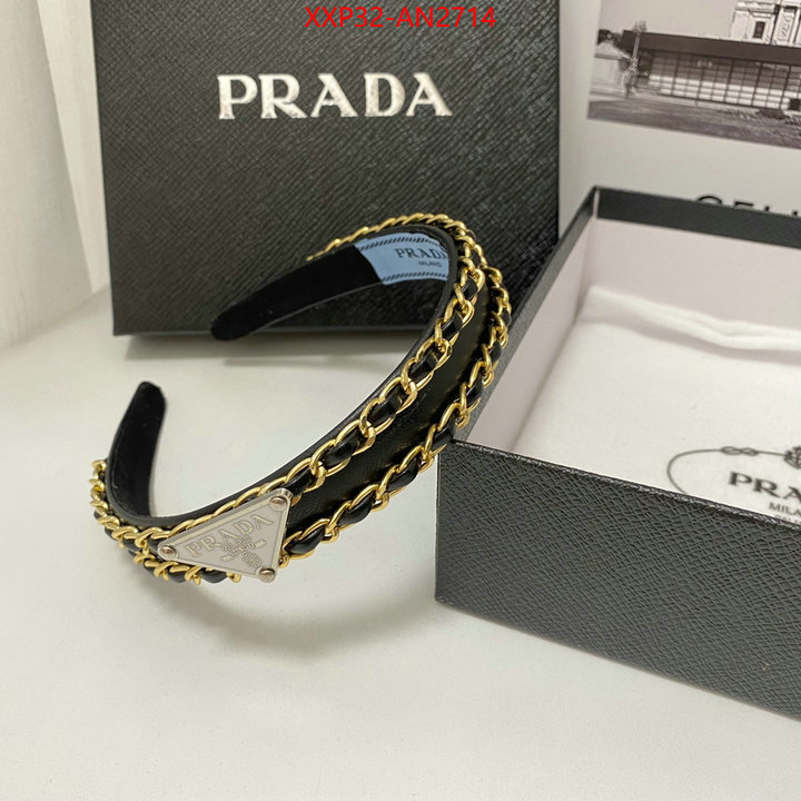 Hair band-Prada,replica 1:1 high quality , ID: AN2714,$: 32USD