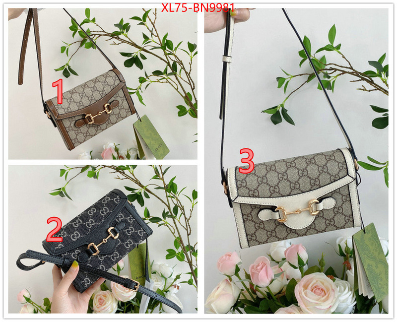 Gucci Bags(4A)-Horsebit-,counter quality ,ID: BN9981,$: 75USD