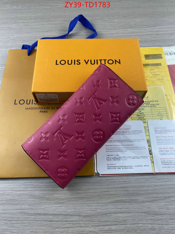 LV Bags(4A)-Wallet,ID: TD1783,$: 39USD