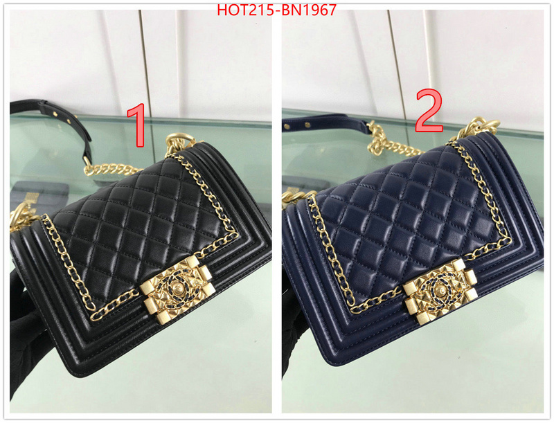 Chanel Bags(TOP)-Le Boy,ID: BN1967,$: 215USD