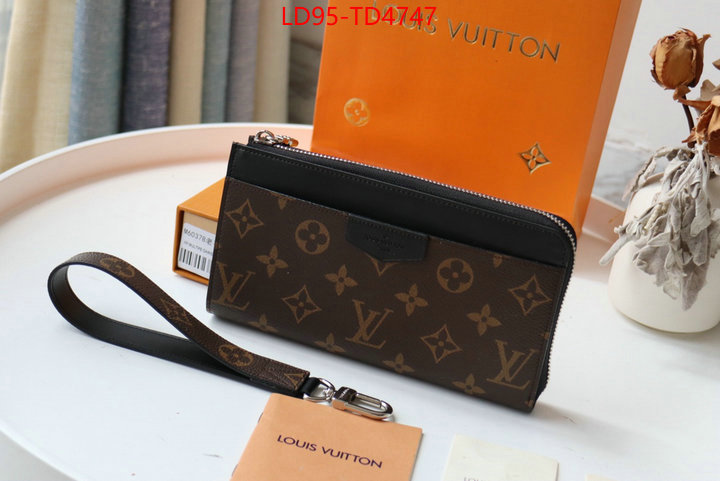 LV Bags(TOP)-Wallet,ID: TD4747,$: 95USD