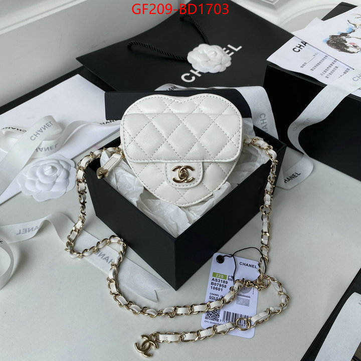 Chanel Bags(TOP)-Diagonal-,ID: BD1703,$: 209USD