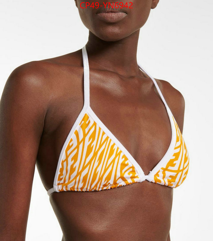 Swimsuit-Fendi,aaaaa replica designer , ID: YN6942,$: 49USD