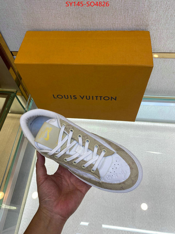 Men Shoes-LV,top quality designer replica , ID: SO4826,$: 145USD