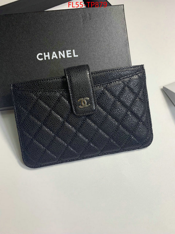 Chanel Bags(4A)-Wallet-,ID: TP879,$: 55USD