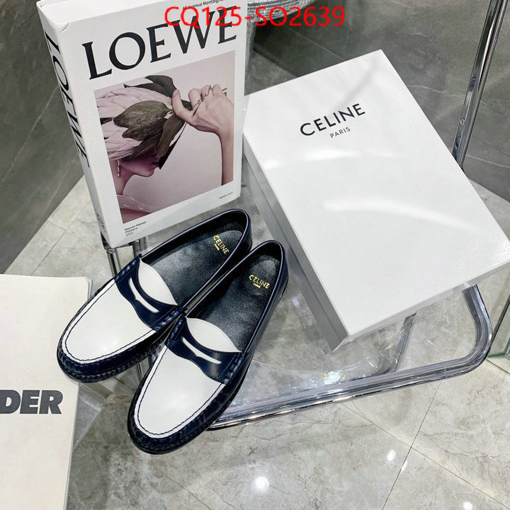 Women Shoes-CELINE,website to buy replica , ID: SO2639,$: 125USD