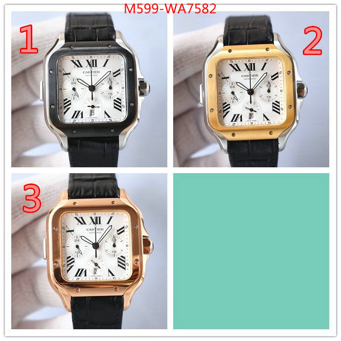 Watch(TOP)-Cartier,high quality , ID: WA7582,$: 599USD