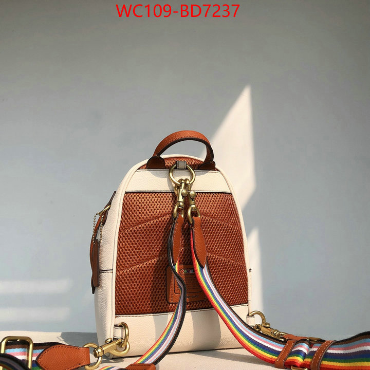 Coach Bags(4A)-Backpack-,best quality designer ,ID: BD7237,$: 109USD