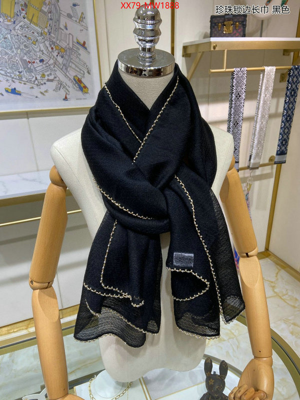 Scarf-Chanel,replica 2023 perfect luxury , ID: MW1888,$: 79USD