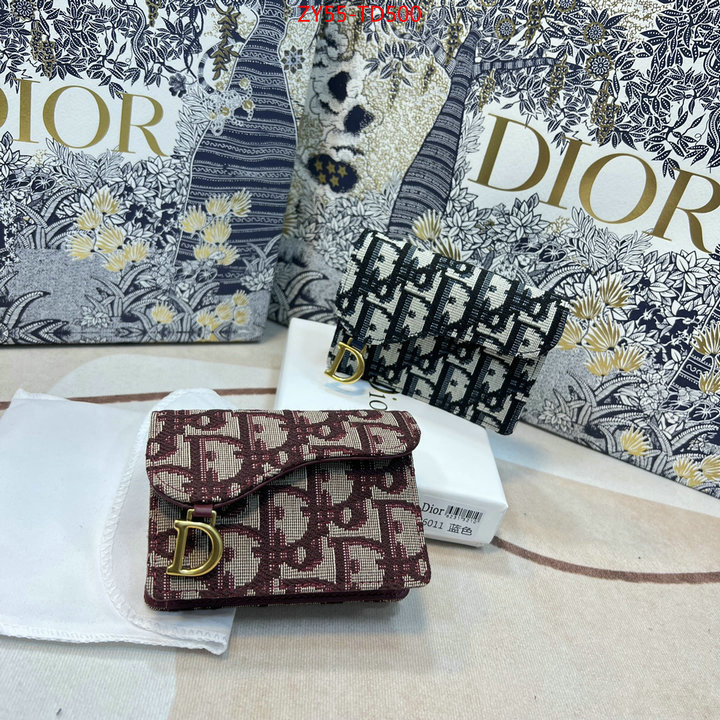 Dior Bags(4A)-Wallet-,ID: TD500,$: 55USD