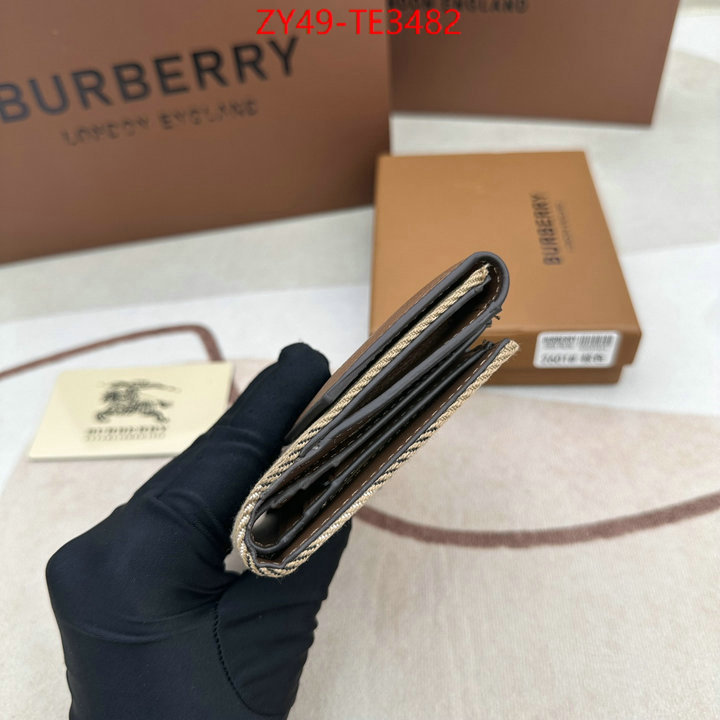 Burberry Bags(4A)-Wallet,high quality designer ,ID: TE3482,$: 49USD