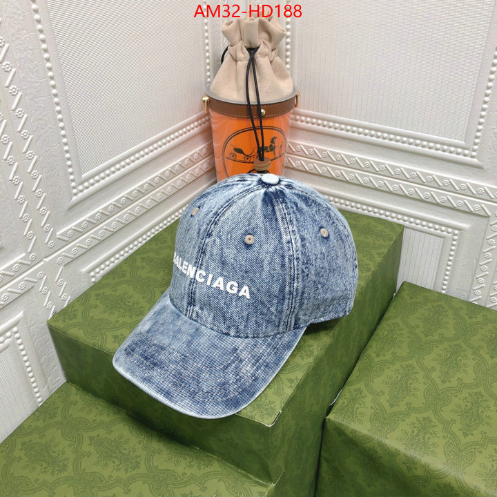 Cap (Hat)-Balenciaga,high quality happy copy , ID: HD188,$: 32USD