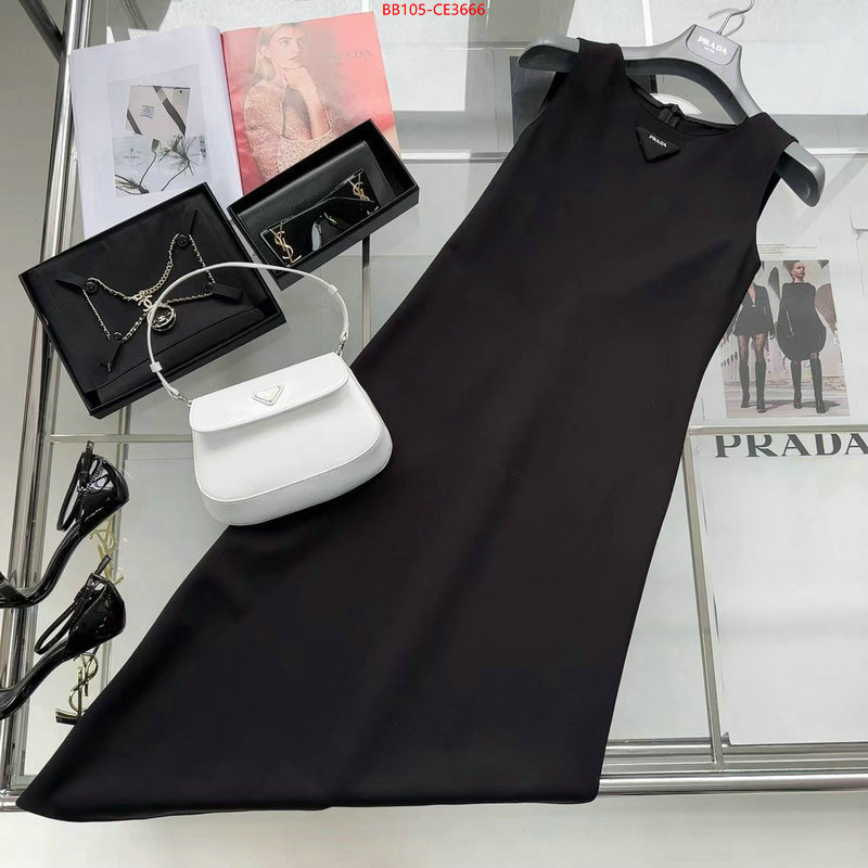 Clothing-Prada,high quality designer replica , ID: CE3666,$:105USD