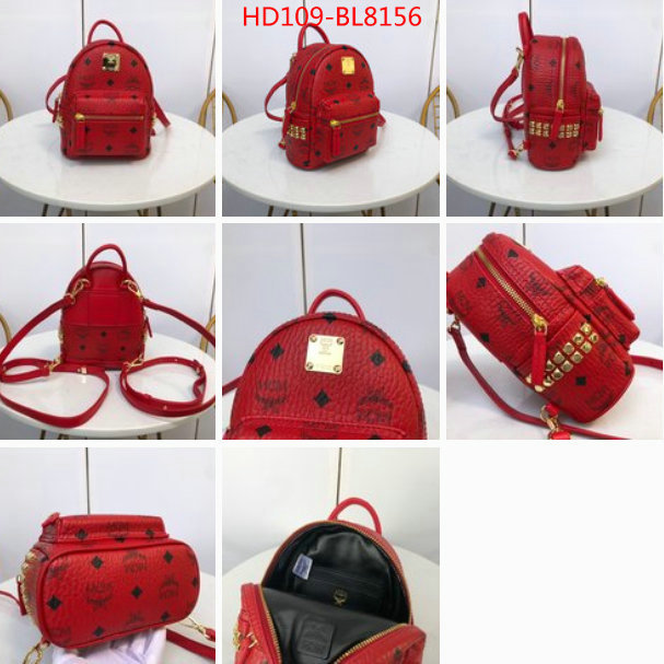 MCM Bags(TOP)-Backpack-,ID: BL8156,$: 109USD