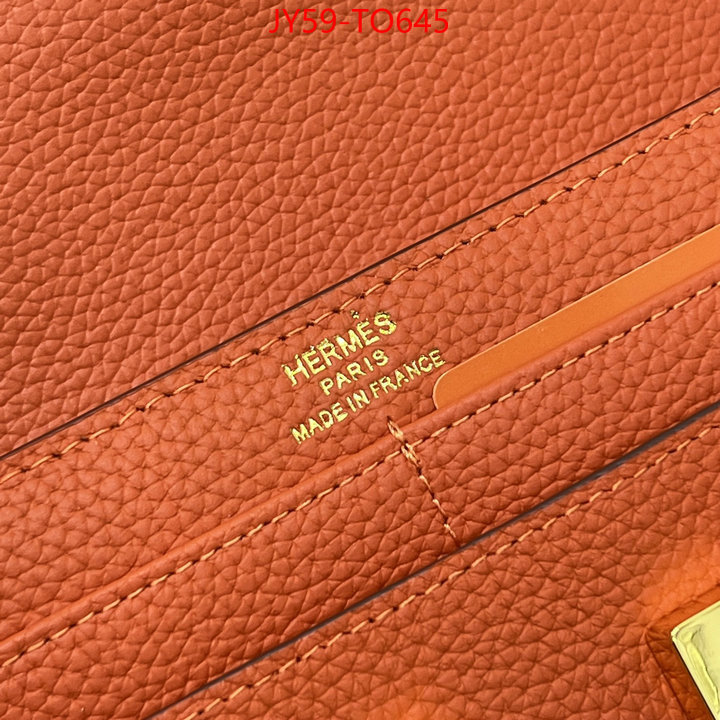 Hermes Bags(4A)-Wallet-,copy ,ID: TO645,$: 59USD