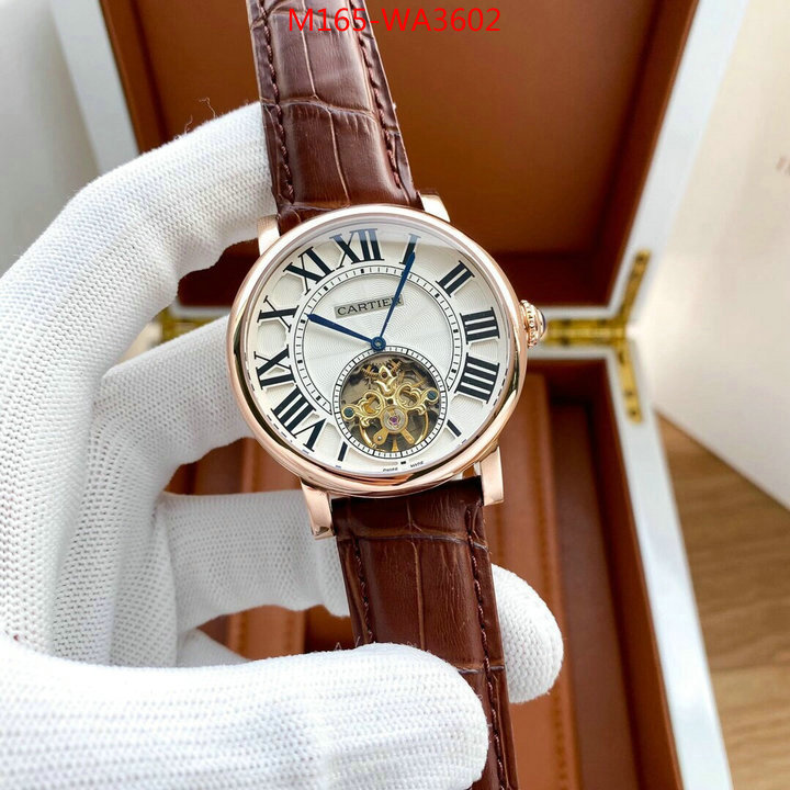 Watch(4A)-Cartier,online china , ID: WA3602,$: 165USD