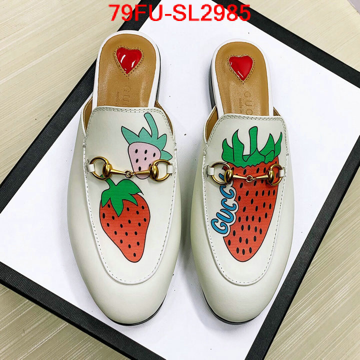 Women Shoes-Gucci,aaaaa replica designer , ID: SL2985,$: 79USD