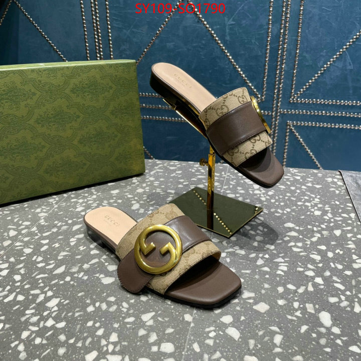 Women Shoes-Gucci,best quality fake , ID: SO1790,$: 109USD