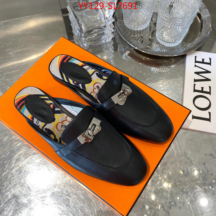 Women Shoes-Hermes,brand designer replica , ID: SL7691,$: 129USD