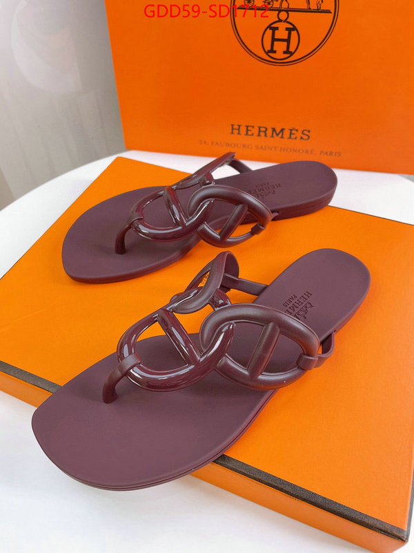 Women Shoes-Hermes,wholesale 2023 replica , ID: SD1712,$: 59USD