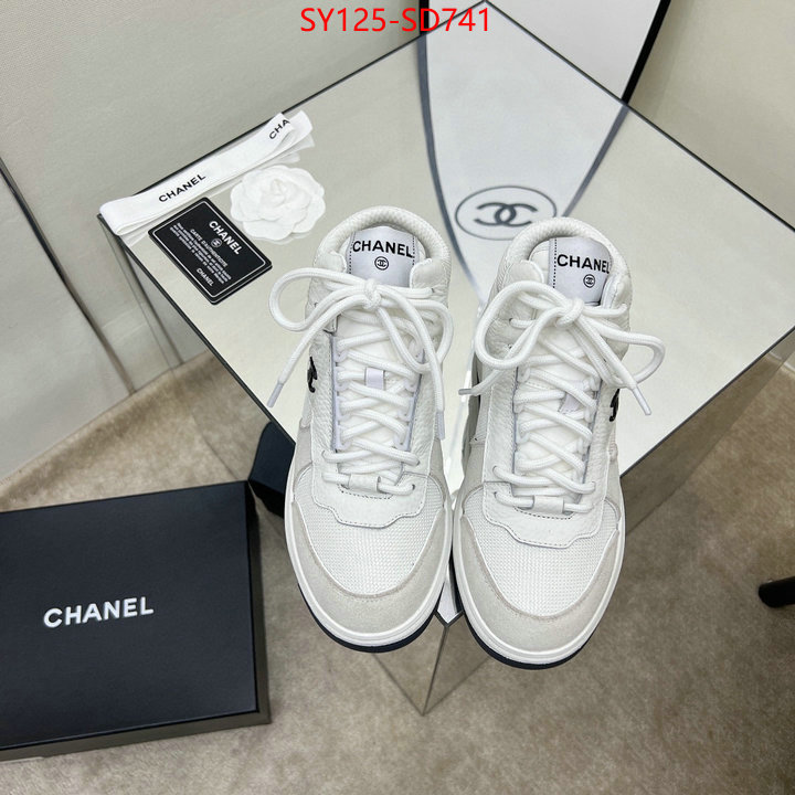 Women Shoes-Chanel,shop cheap high quality 1:1 replica , ID: SD741,$: 125USD