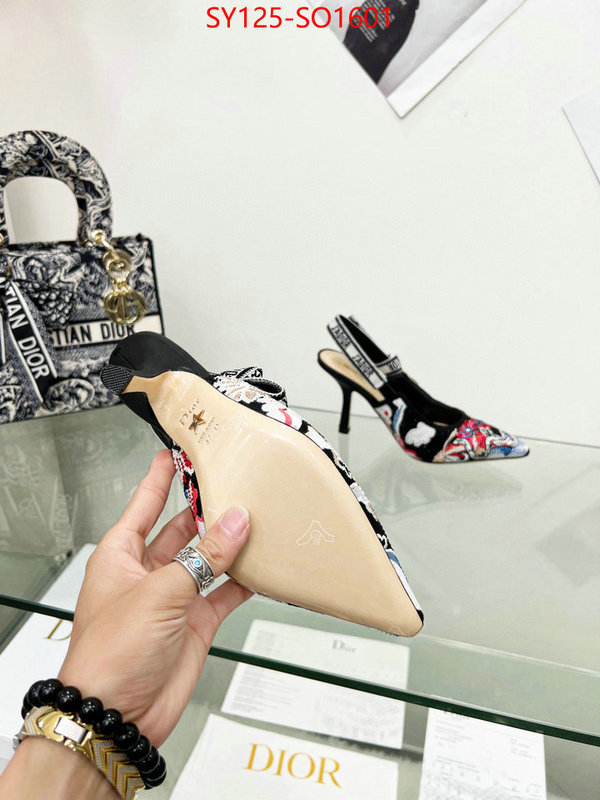 Women Shoes-Dior,website to buy replica , ID: SO1601,$: 125USD