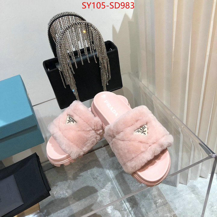 Women Shoes-Prada,replcia cheap from china , ID: SD983,$: 105USD