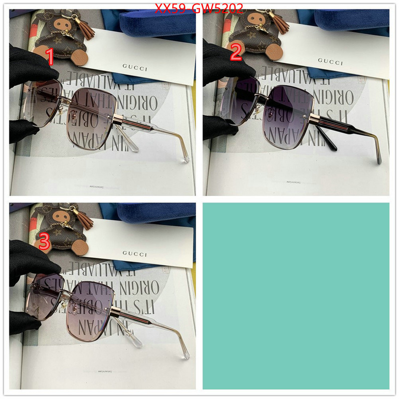 Glasses-Gucci,replica 1:1 , ID: GW5202,$: 59USD