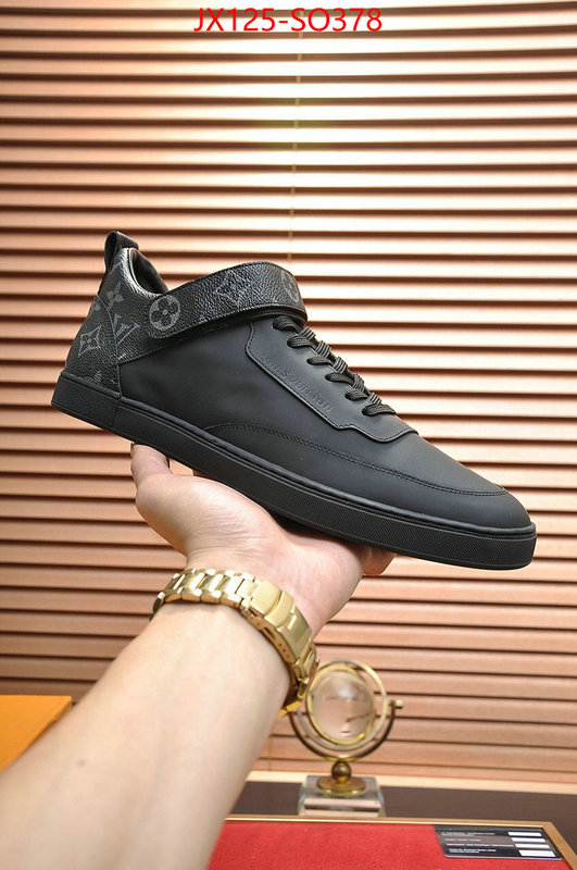 Men Shoes-LV,new 2023 , ID: SO378,$: 125USD