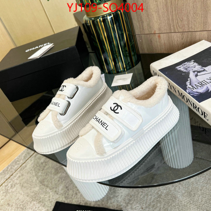 Women Shoes-Chanel,mirror copy luxury , ID: SO4004,$: 109USD