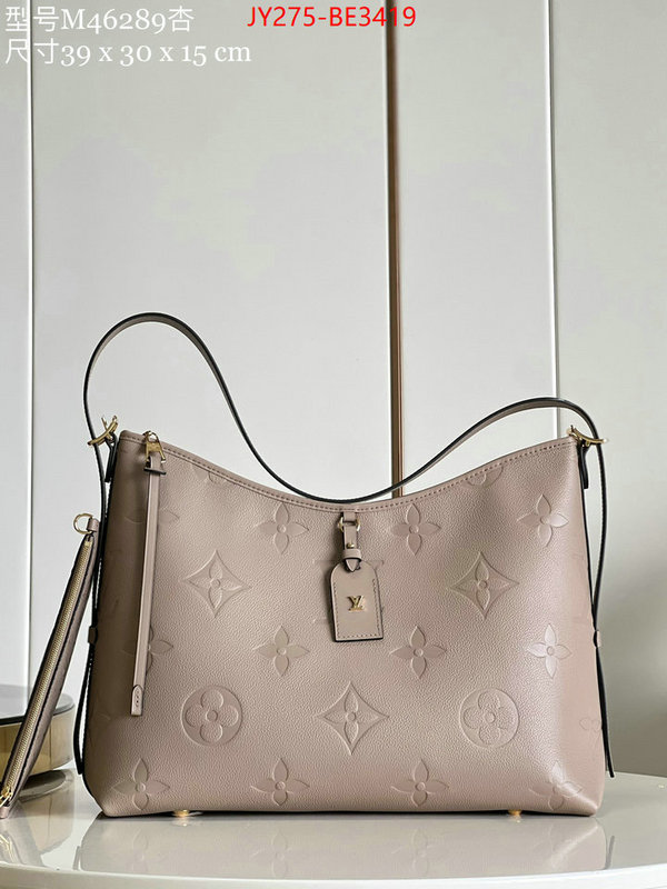 LV Bags(TOP)-Handbag Collection-,ID: BE3419,$: 275USD
