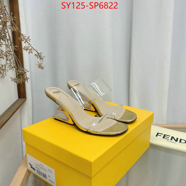 Women Shoes-Fendi,buy best quality replica , ID: SP6822,$: 125USD