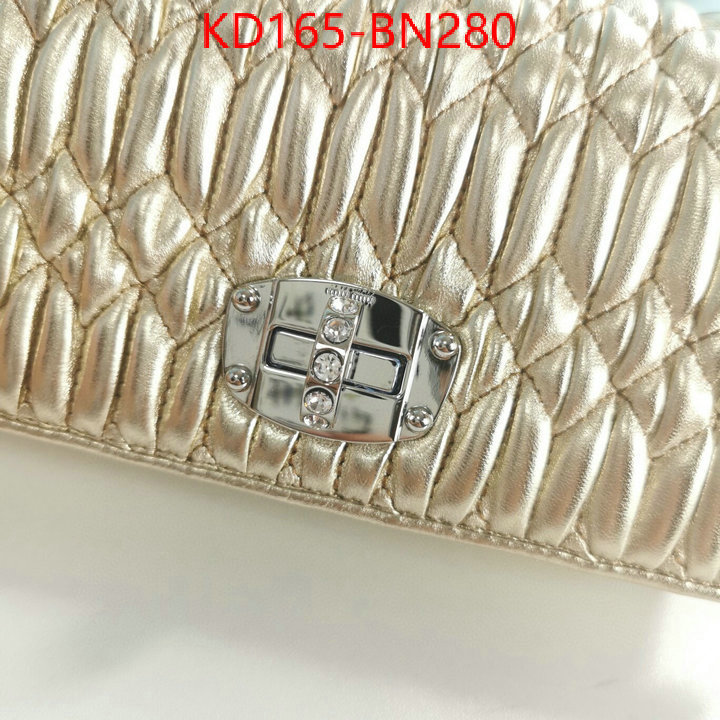 Miu Miu Bags(TOP)-Diagonal-,wholesale china ,ID: BN280,$: 165USD