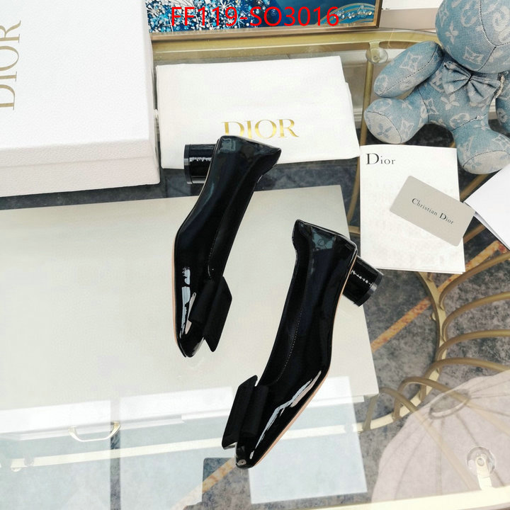Women Shoes-Dior,mirror copy luxury , ID: SO3016,$: 119USD