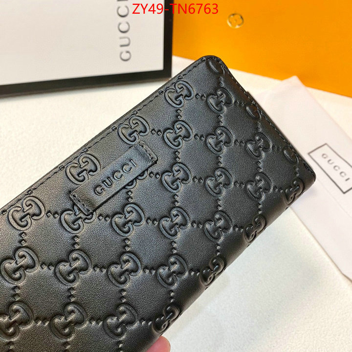 Gucci Bags(4A)-Wallet-,ID: TN6763,$: 49USD