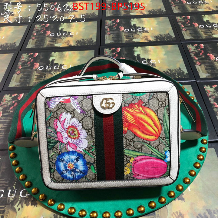 Gucci Bags(TOP)-Diagonal-,ID: BP5195,$: 199USD