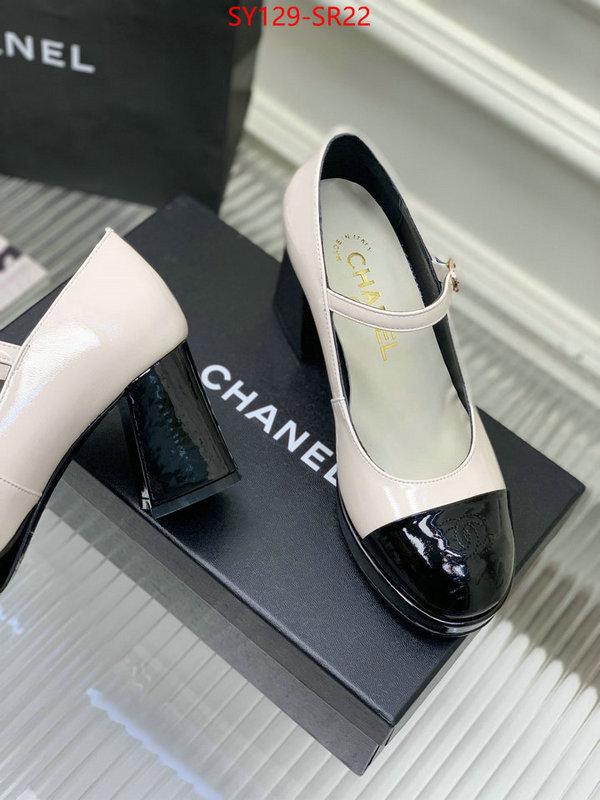 Women Shoes-Chanel,mirror copy luxury , ID: SR22,$: 129USD