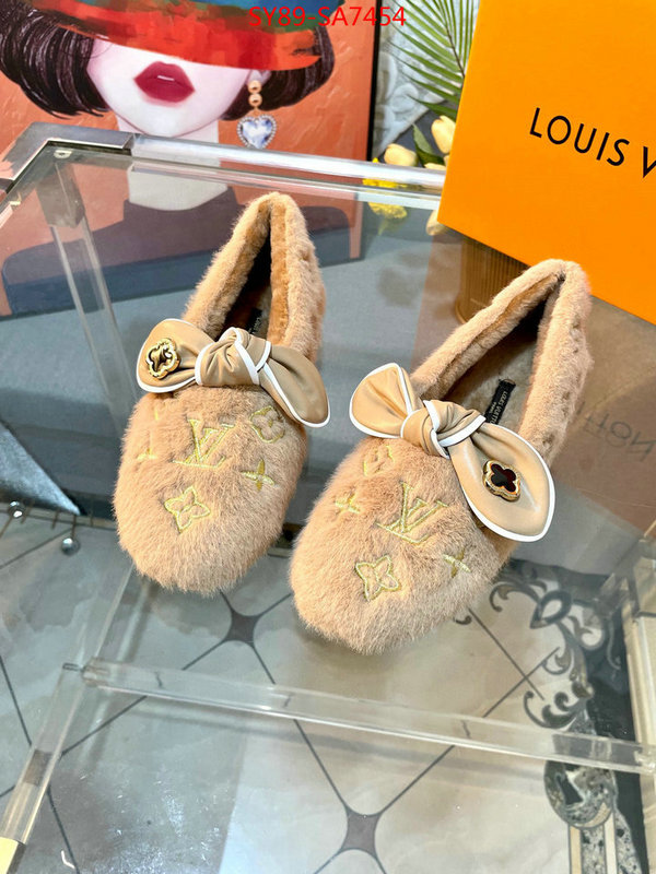 Women Shoes-LV,found replica , ID: SA7454,$: 89USD