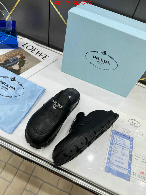 Women Shoes-Prada,buy replica , ID: SN5275,$: 105USD