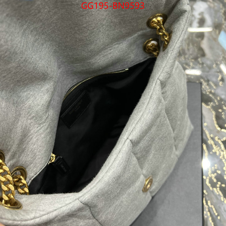 YSL Bag(TOP)-LouLou Series,ID: BN9593,$: 195USD