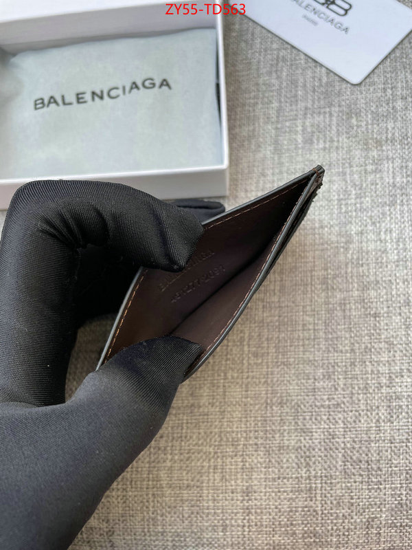 Balenciaga Bags(4A)-Wallet,replica for cheap ,ID: TD563,$: 55USD