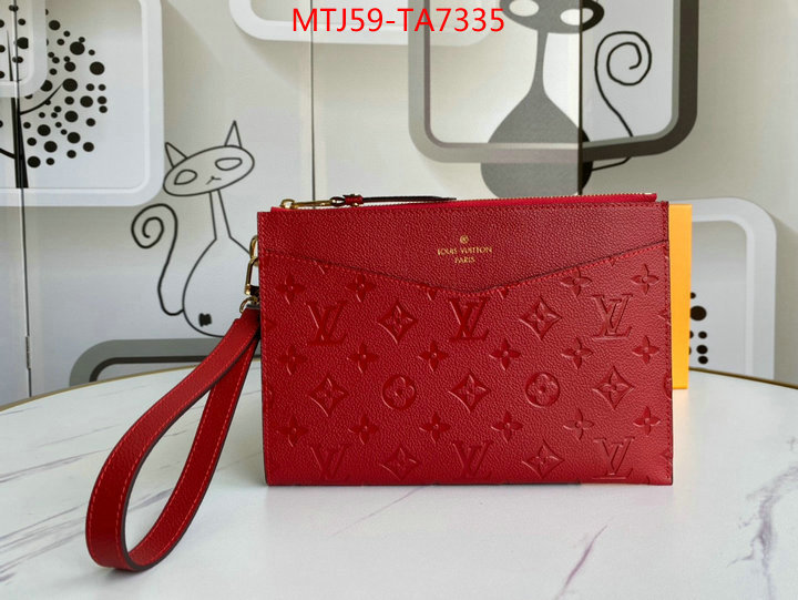 LV Bags(4A)-Wallet,ID: TA7335,$: 59USD