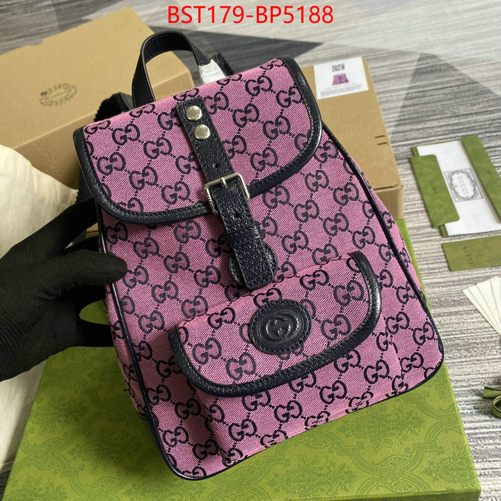 Gucci Bags(TOP)-Backpack-,where quality designer replica ,ID: BP5188,$: 179USD