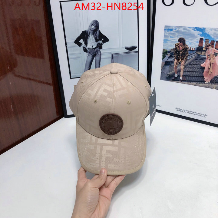 Cap (Hat)-Fendi,website to buy replica , ID: HN8254,$: 32USD